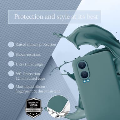 OnePlus Nord CE4 Lite deksel case cover (grønn)