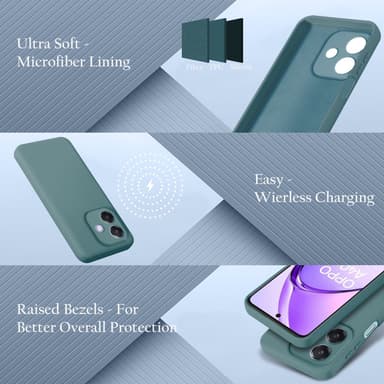 Oppo A40 deksel case cover (grønn)