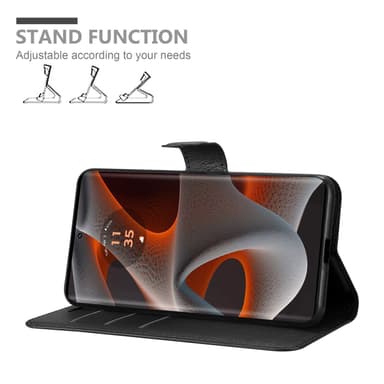 Motorola Moto Edge 50 Pro Deksel Etui Case (Svart)
