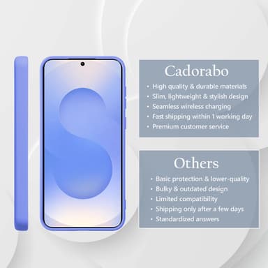 Samsung Galaxy S25 Plus deksel case cover (lilla)