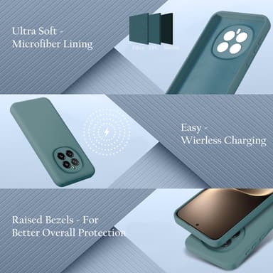 Honor Magic 7 deksel case cover (grønn)
