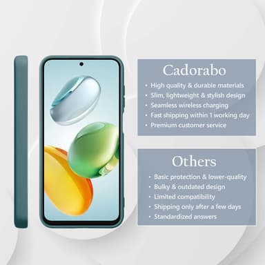 Honor 200 Smart deksel case cover (grønn)