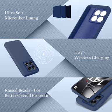 Xiaomi 14T Pro deksel case cover (blå)