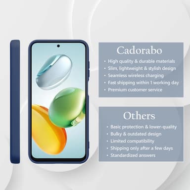Honor 200 Smart deksel case cover (blå)