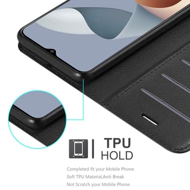 ZTE Blade A73 4G Deksel Etui Case (Svart)