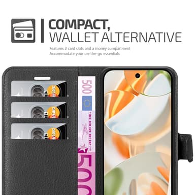 Google Pixel 9 PRO Deksel Etui Case (Svart)