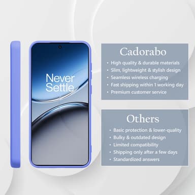 OnePlus Nord 4 deksel case cover (lilla)