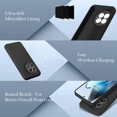 OnePlus 13 deksel case cover (svart)