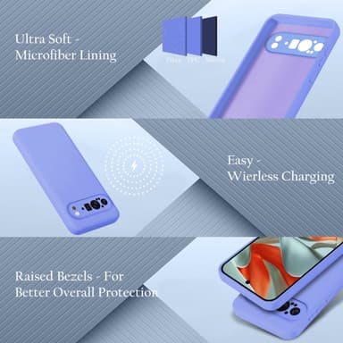 Google Pixel 9 PRO XL deksel case cover (lilla)