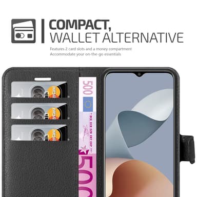 ZTE Blade A73 4G Deksel Etui Case (Svart)