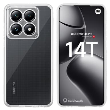 Xiaomi 14T Pro deksel case cover (Gjennomsiktig)