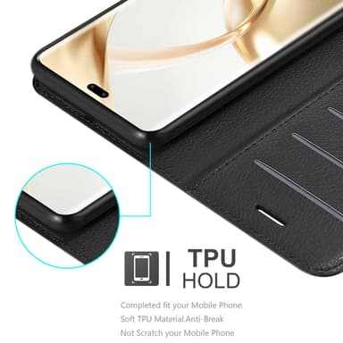 Honor 200 Pro Deksel Etui Case (Svart)