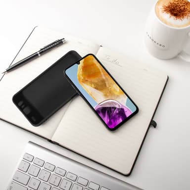 Samsung Galaxy M15 deksel case cover (svart)
