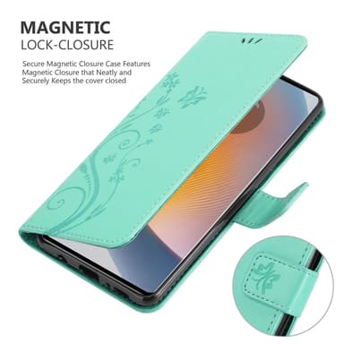 Motorola Moto Edge 50 Fusion lommebokdeksel Blomster