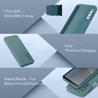 Sony Xperia 10 V deksel case cover (grønn)
