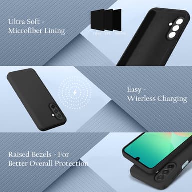 Samsung Galaxy A26 deksel case cover (svart)