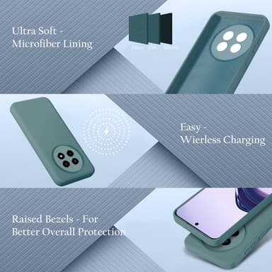 Realme 13 PRO 5G deksel case cover (grønn)