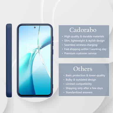 OnePlus Nord CE4 Lite deksel case cover (blå)