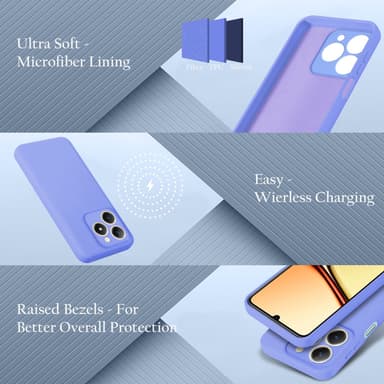 Realme C61 / C63 deksel case cover (lilla)