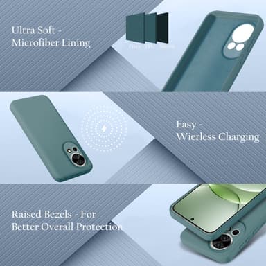 Huawei NOVA 13 deksel case cover (grønn)
