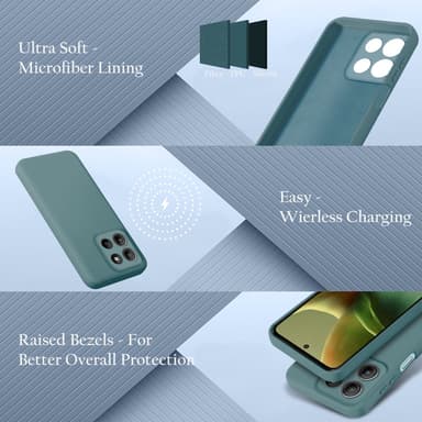 Motorola Moto G15 deksel case cover (grønn)