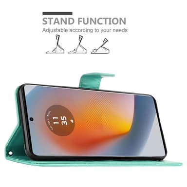 Motorola Moto Edge 50 Fusion lommebokdeksel Blomster