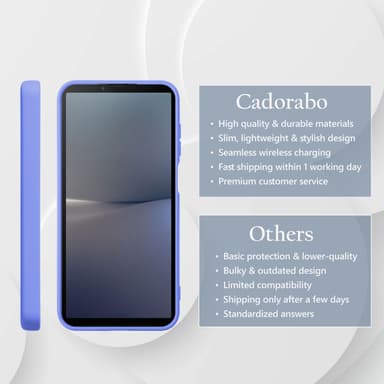 Sony Xperia 10 V deksel case cover (lilla)