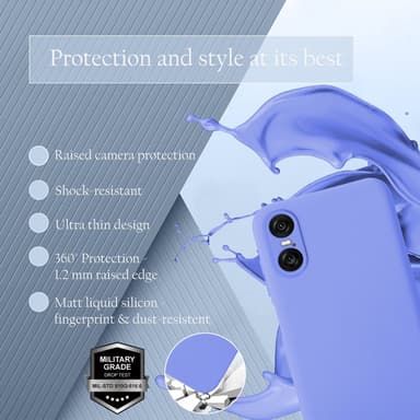 Sony Xperia 10 VI deksel case cover (lilla)