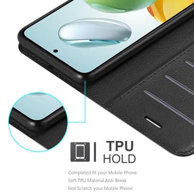 Honor 200 Smart Deksel Etui Case (Svart)