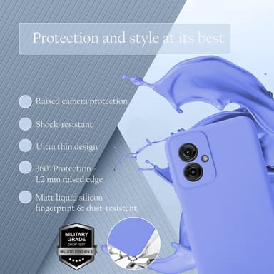 Motorola Moto G55 deksel case cover (lilla)