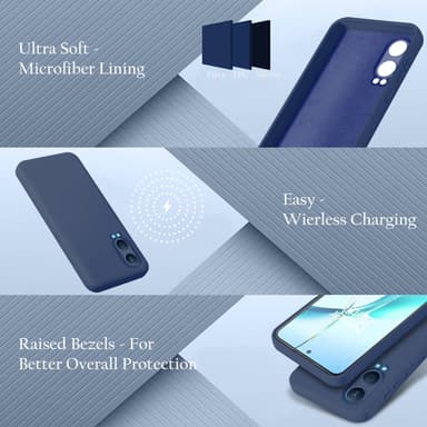 OnePlus Nord CE4 Lite deksel case cover (blå)