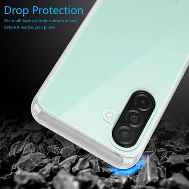 Samsung Galaxy A26 deksel case cover (Gjennomsiktig)