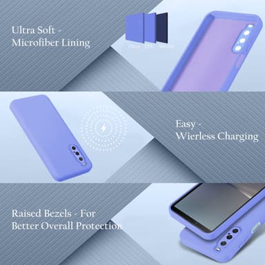 Sony Xperia 10 V deksel case cover (lilla)