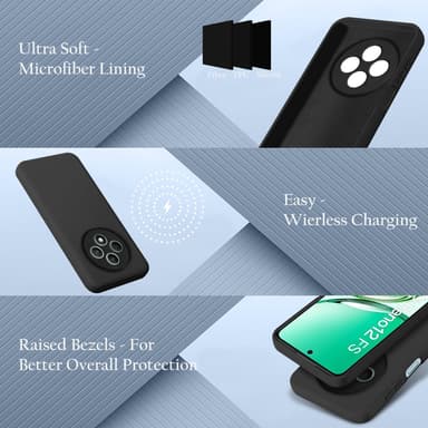 Oppo Reno 12 FS deksel case cover (svart)