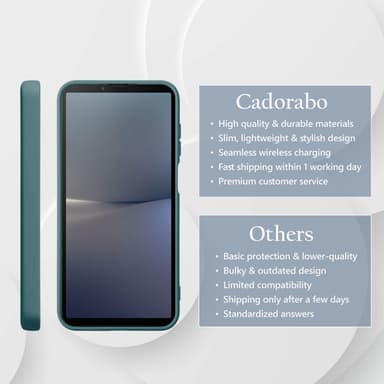 Sony Xperia 10 V deksel case cover (grønn)