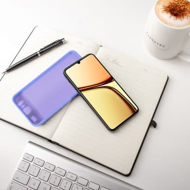 Realme C61 / C63 deksel case cover (lilla)