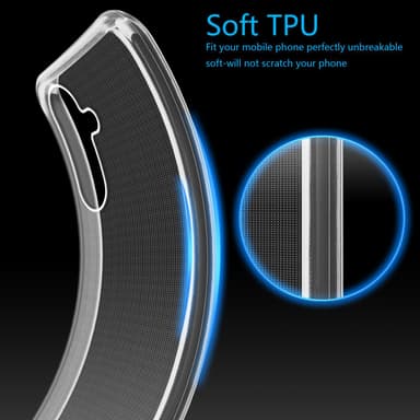 Samsung Galaxy A26 deksel case cover (Gjennomsiktig)