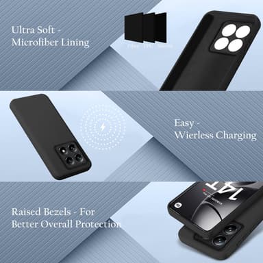 Xiaomi 14T Pro deksel case cover (svart)