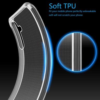 Samsung Galaxy A16 deksel case cover (Gjennomsiktig)