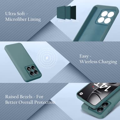 Xiaomi 14T Pro deksel case cover (grønn)