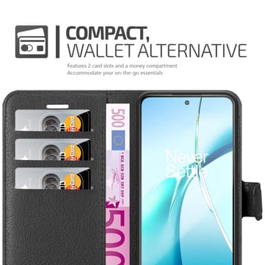 OnePlus Nord CE4 Lite Deksel Etui Case (Svart)