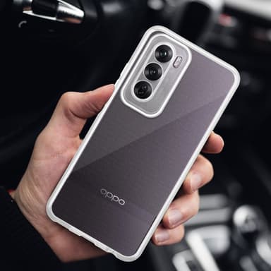 OPPO Reno 12 Pro deksel case cover (Gjennomsiktig)