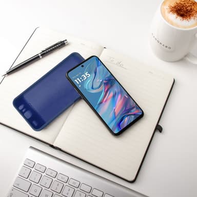 Motorola Moto G45 deksel case cover (blå)