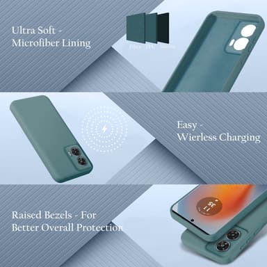 Motorola Moto Edge 50 Fusion deksel case cover (grønn)