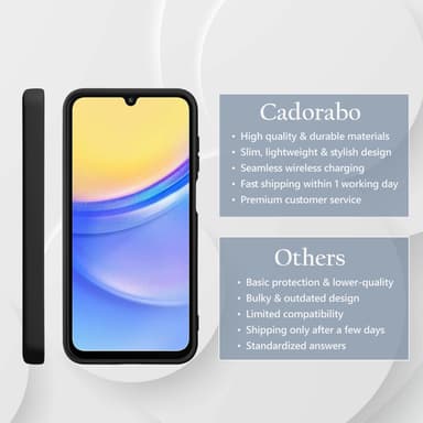 Samsung Galaxy A16 deksel case cover (svart)