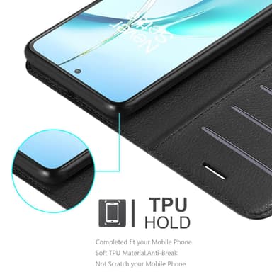 OnePlus Nord CE4 Lite Deksel Etui Case (Svart)