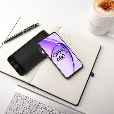 Oppo A80 deksel case cover (svart)
