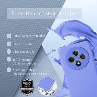 Oppo Reno 12 FS deksel case cover (lilla)