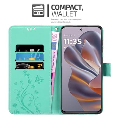 Motorola Moto Edge 50 Neo lommebokdeksel Blomster