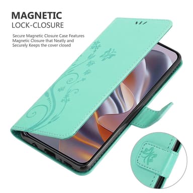 Motorola Moto Edge 50 Neo lommebokdeksel Blomster